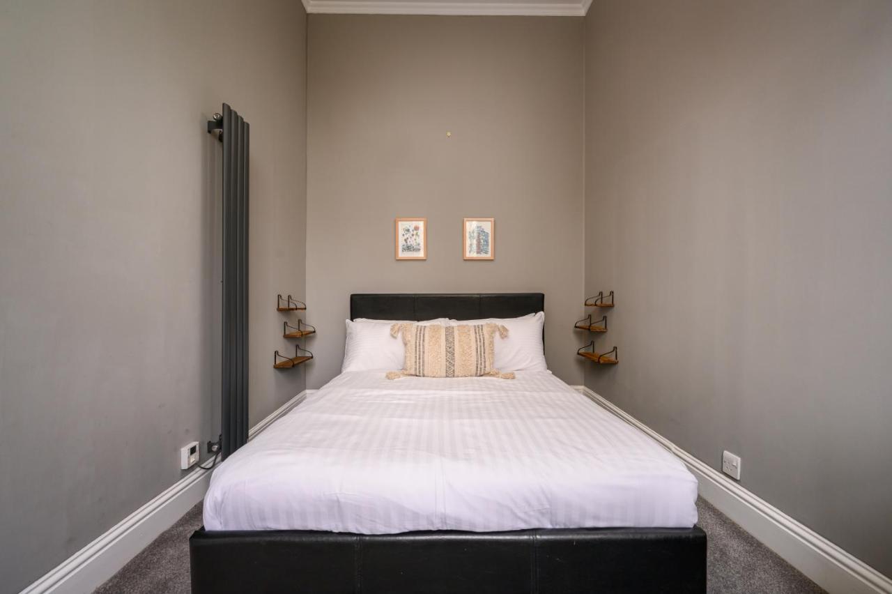 Vibrant Leith Flat Apartment Edinburgh Exterior photo